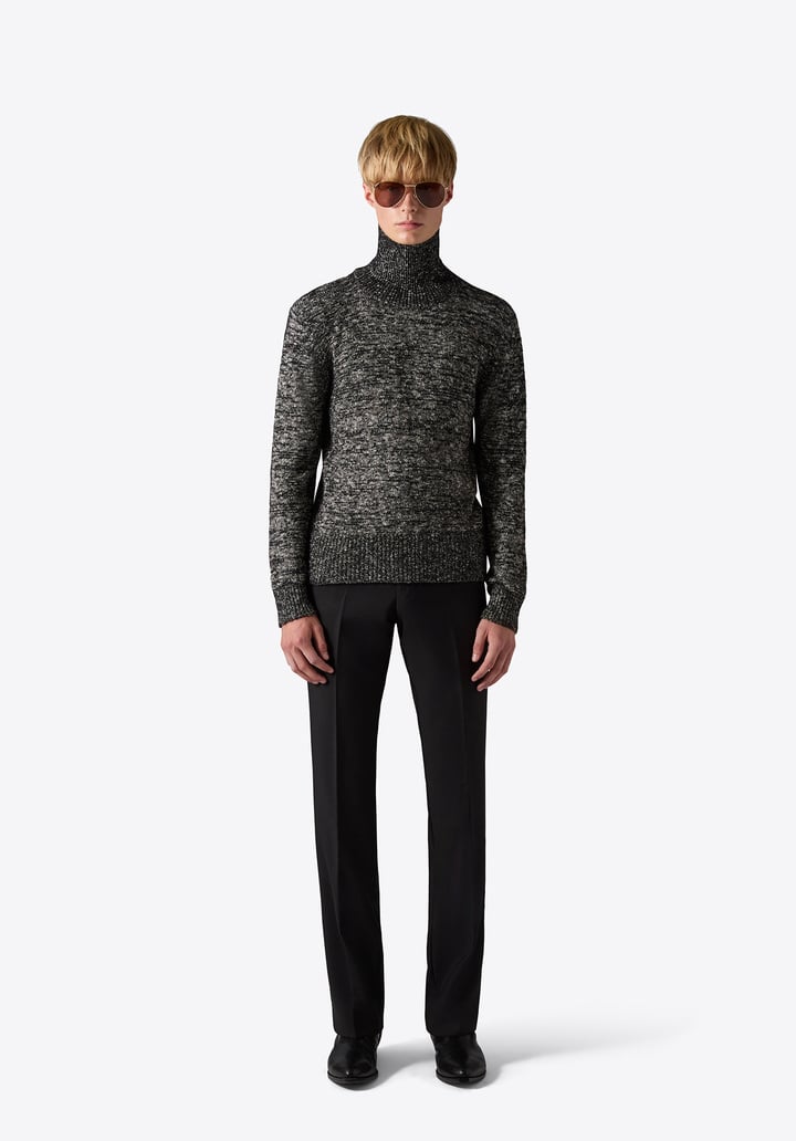 PENNYBLACK 売れ筋商品|||ペニーブラック ニット&セーター アウター レディース Turtlenecks Grey Merino Turtleneck Top in Regenerative Wool | EILEEN FISHER