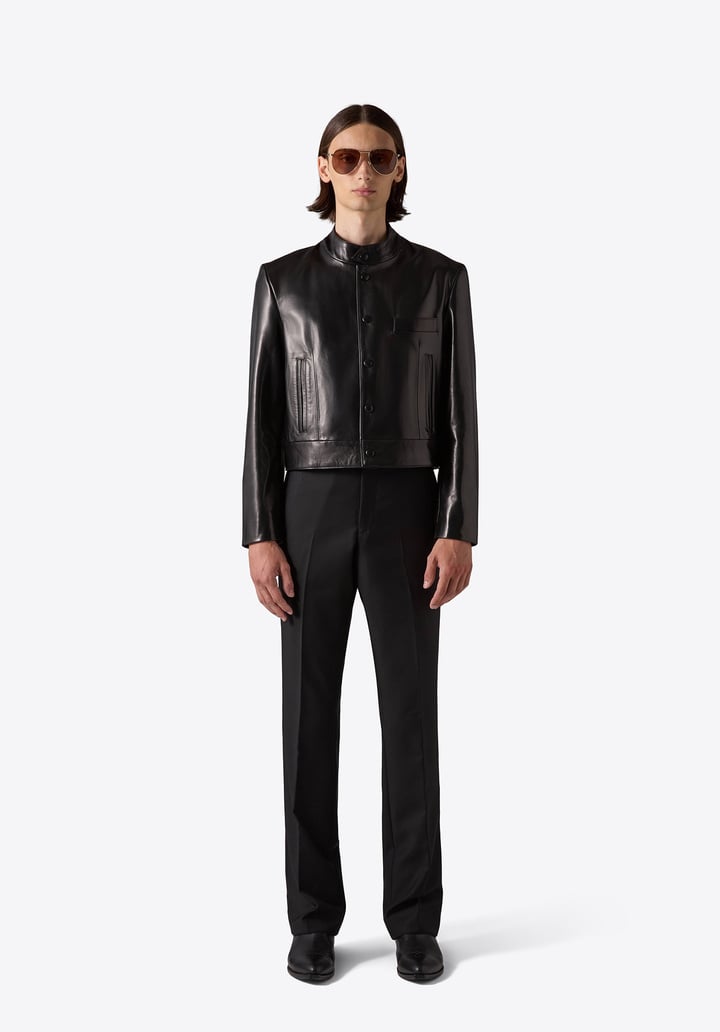 LEATHER JACKET 63 BLACK