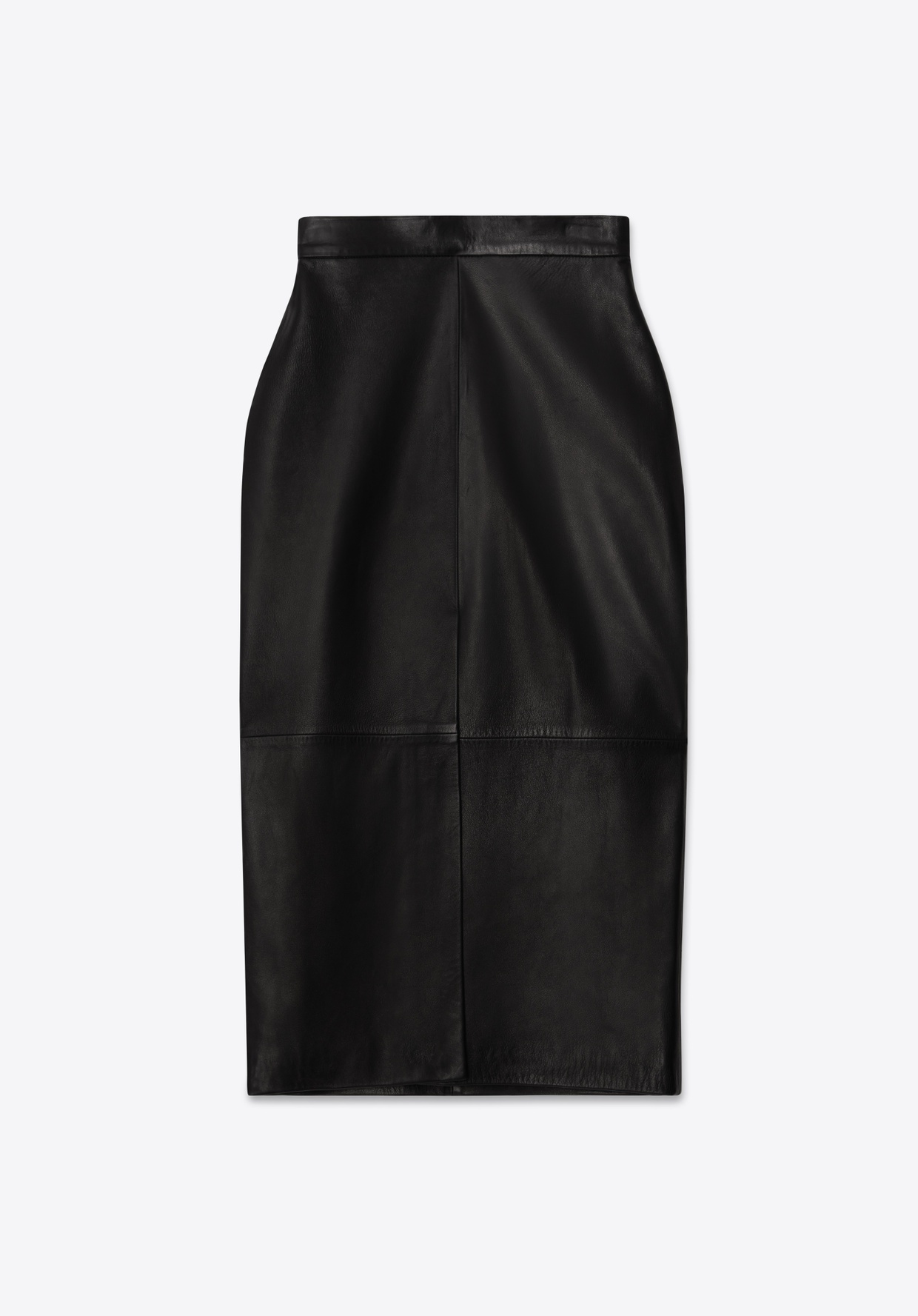 LEATHER SKIRT 76 BLACK