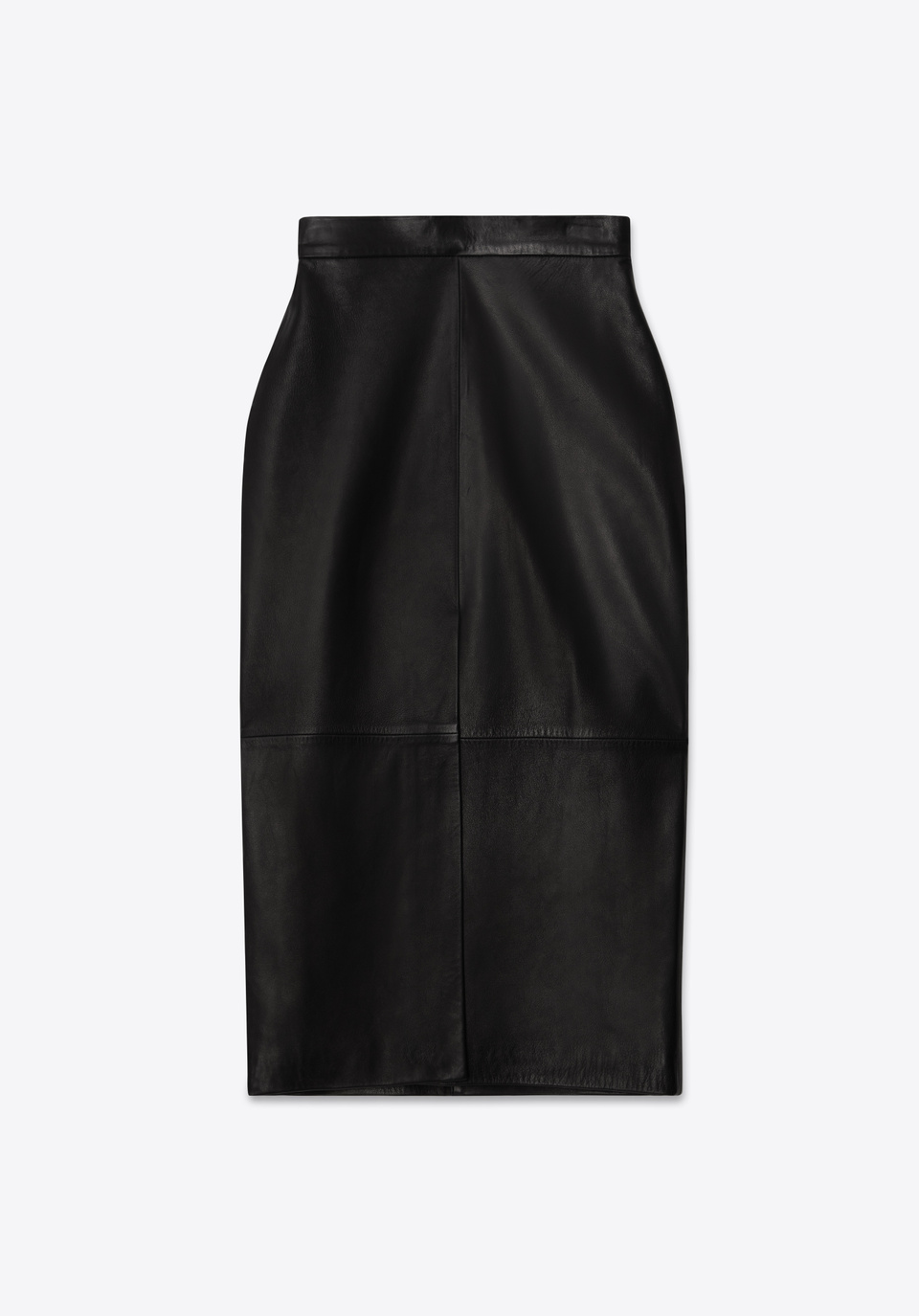 【送料&関税込】SportMax Black Leather Skirt 1149_24caca87aa-