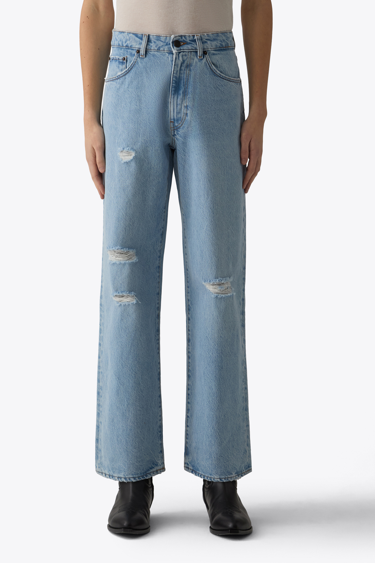 【EEUN】Softness Fade Denim EEUN】Softness Fade Denim (EEUN/デニム・ジーパン) 108797764