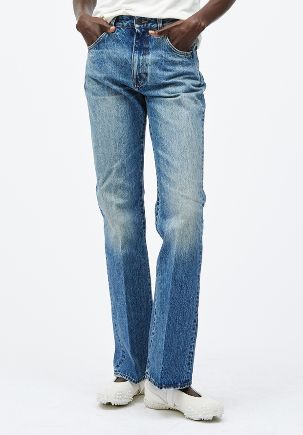 【HI FI FNK】Mid Work Vintage Denim JEANS 78 VINTAGE BLUE