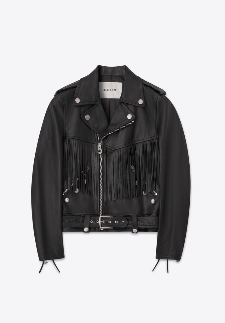 FRINGE SHORT JACKET ブラック 2サイズ n610 Ladies Cropped Leather Jacket w/Fringe #L205FB – Jamin Leather®