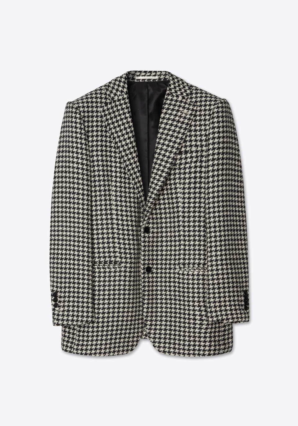 美品 laubeblanc mix tweed No collar jacket Mix tweed No collar jacket – L'AUBE BLANC