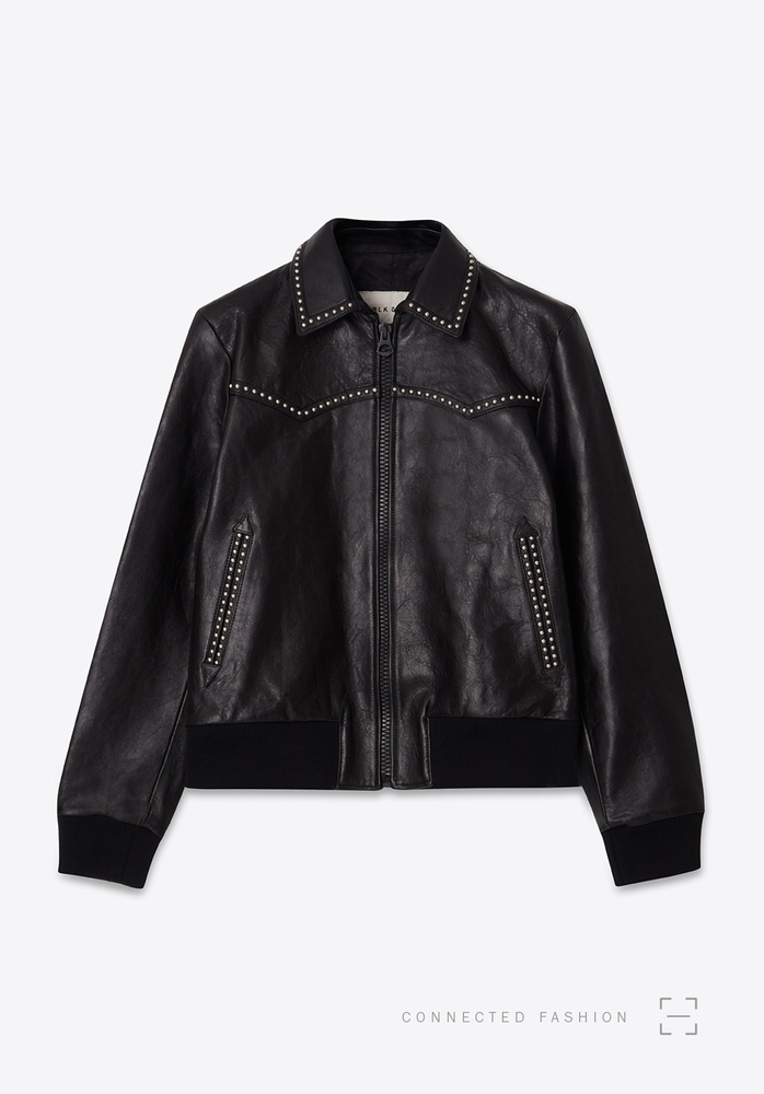 未使用品　cantate British Leather Jacket cantate British Leather Jacket 44 66万 - メルカリ