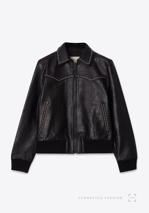 B*e様 attachment leather jkt C DIEM ccp j Leather jacket Attachment Black size M International in