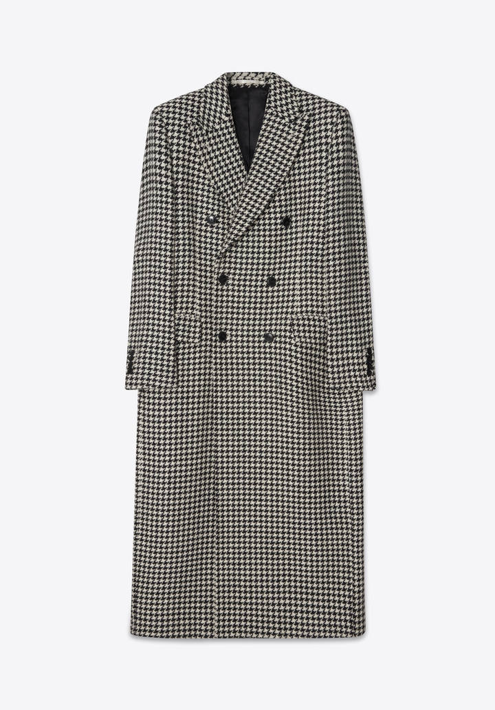 ⭐︎のん⭐︎Eaphi no collar wool check coat Eaphi no collar wool check coatベストセラー 商品