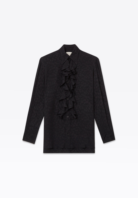 売れ筋商品|||ビーヤング シャツ レディース トップス BYMmmjoella - Button-down blouse - black leo mix ビーヤング レディース シャツ トップス BYMmmjoella - Button