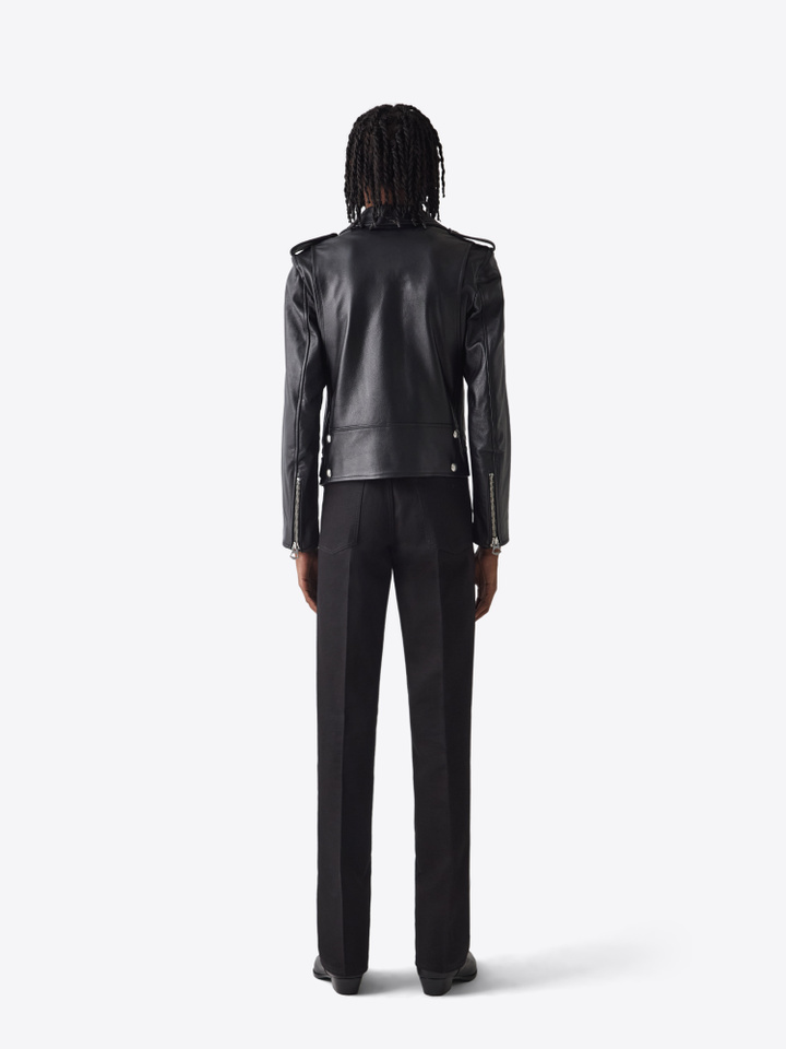 【新品タグ付き】pelleq velvet  ブルゾン  BLACK Men's Wilson's Leather Pelle Studio Large Black Thinsulate