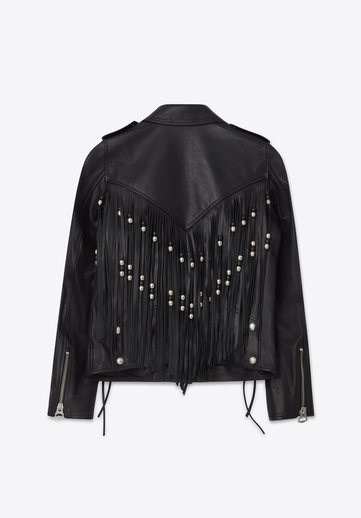 LEATHER JACKET 69 BLACK