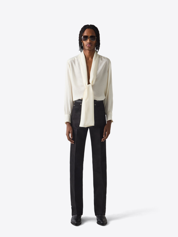 blk dnm SHIRT 17 OFF WHITE