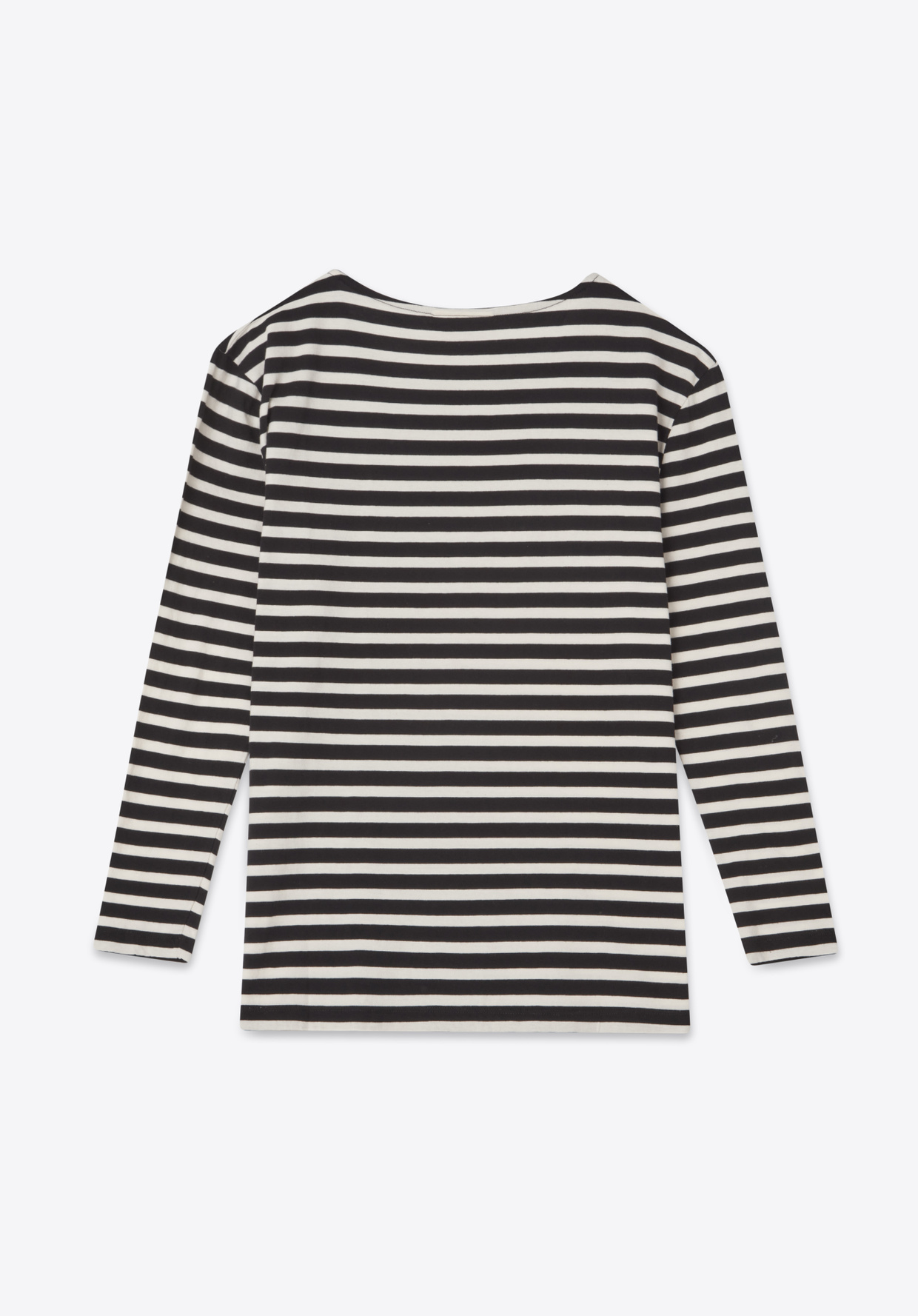 T SHIRT 55 BLACK WHITE STRIPE