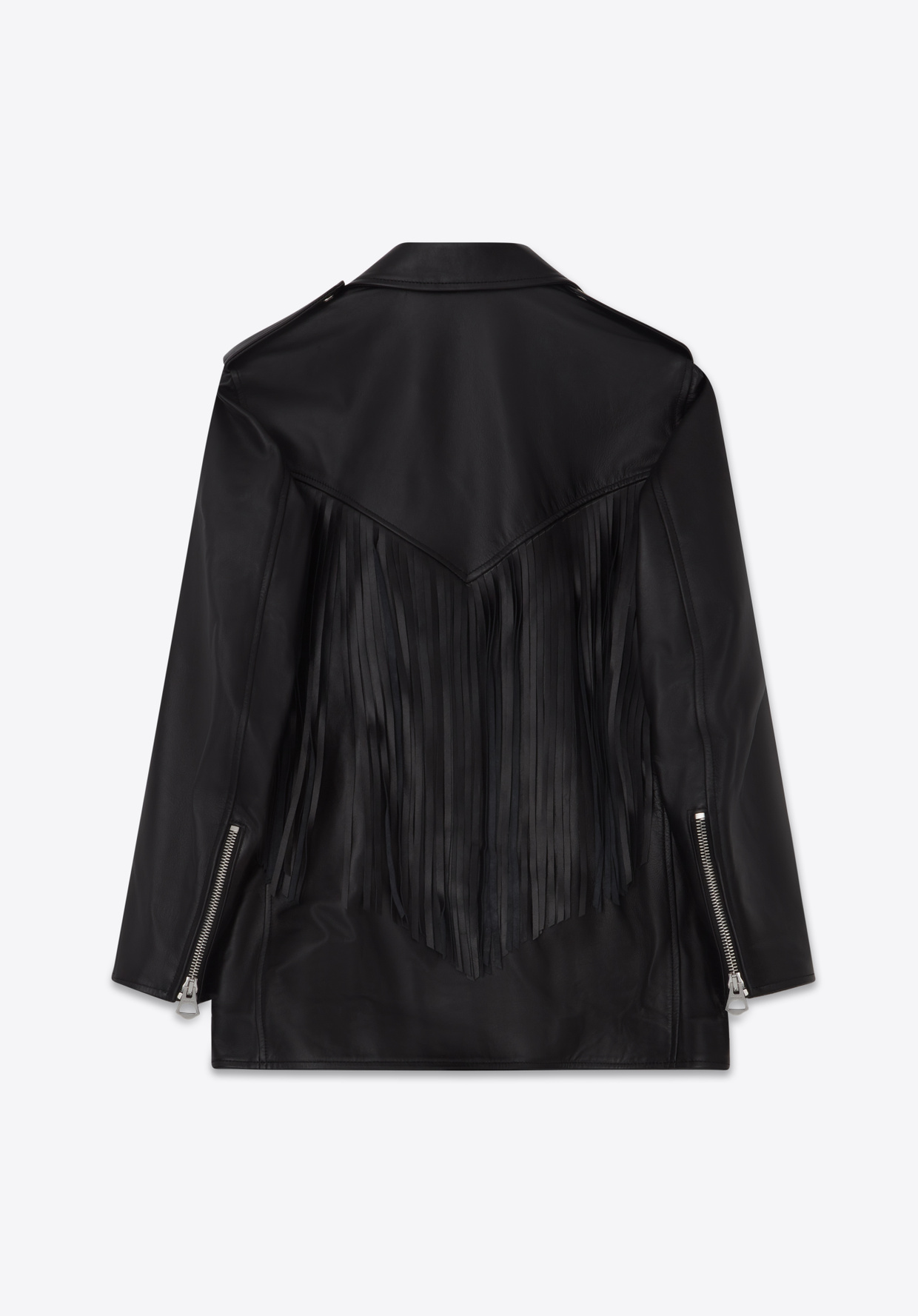 [LOW CLASSIC] / ☆ 25SS BANDCOLLAR LEATHER JACKET / BLACK Low Classic Pocket Leather Jacket - Black | Parallel