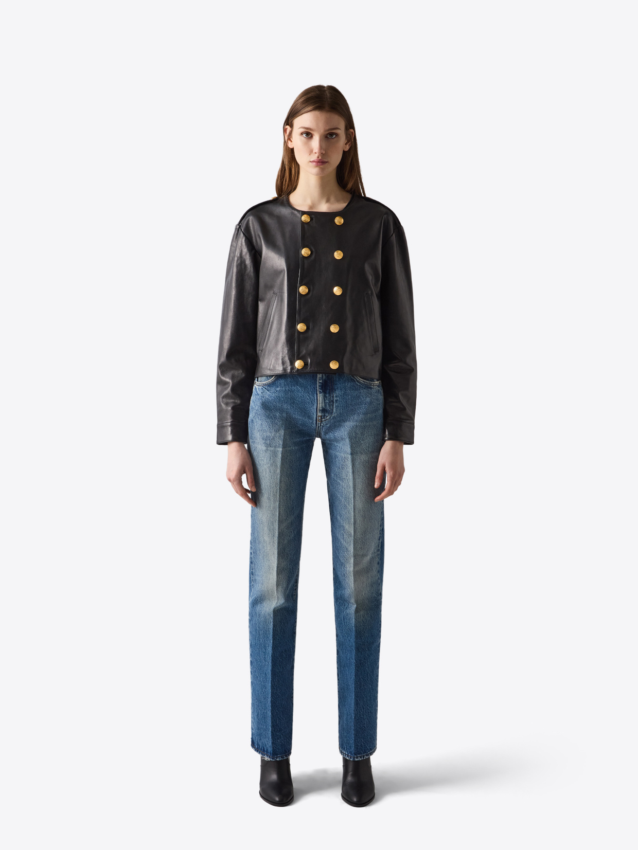 todayful 　Leather Over Jacket ブラック　36 TODAYFUL Leather Over Jacket