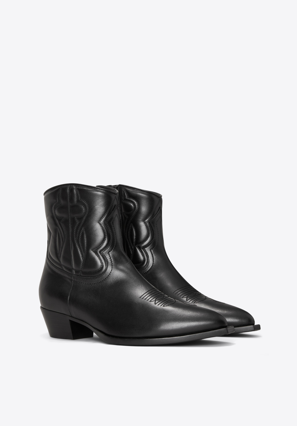 BOOT 01 EMBROIDERED CALF
